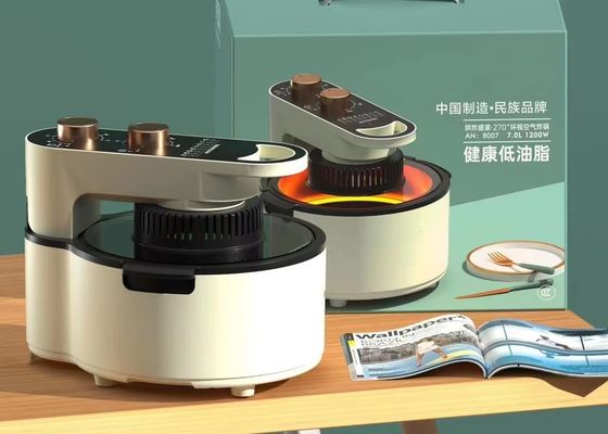 NEW Home Appliances Air Fryer Oven Multi-Functional Electric Cooker with Adjustable Temperature and Timer