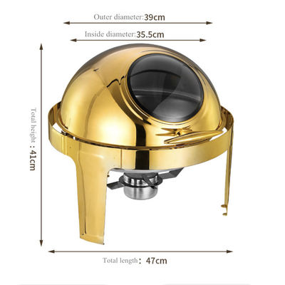 Stainless Steel Hotel Catering Warm Pot Steel Buffet Set Equipment Food Warmer