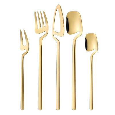 304 Stainless Steel Knife Fork And Spoon Set ISO9001 Quality Cutlery