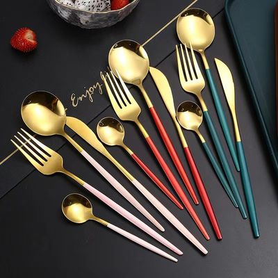 Classic 304 Stainless Steel Cutlery Set Timeless Sophistication