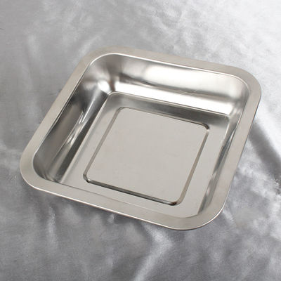 Safe Stainless Steel Food Tray Plate Oven Smooth Polished 60*60*2cm