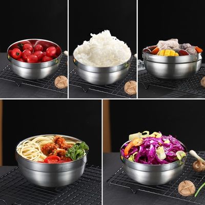 16 / 18cm 304 Stainless Steel Bowl Multipurpose Thickened