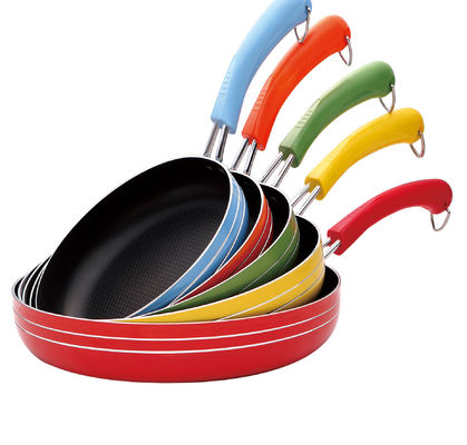 5 Pcs Nonstick Aluminum Frying Pan Cookware Set