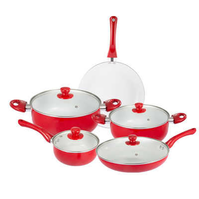 5 Pcs Nonstick Aluminum Frying Pan Cookware Set