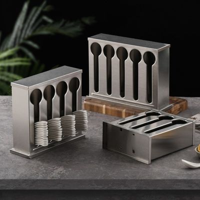 Kitchen Utensils Stainless Steel Storage Drainer for Spoon Fork Knife