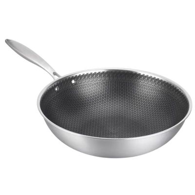 304 Stainless Steel, Even Heat Distribution, Versatile, Ergonomic Handle, Easy to Clean