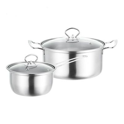 Food Grade Stainless Steel Pot 15-Piece Set With Accessories