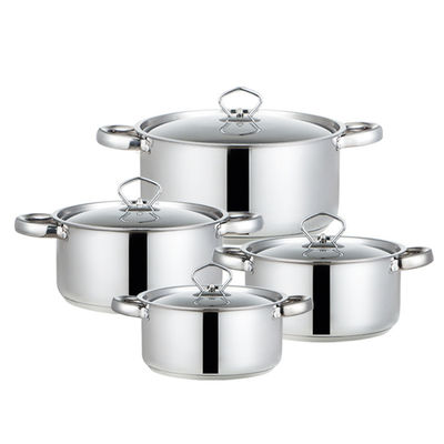 Food Grade Stainless Steel Pot 15-Piece Set With Accessories