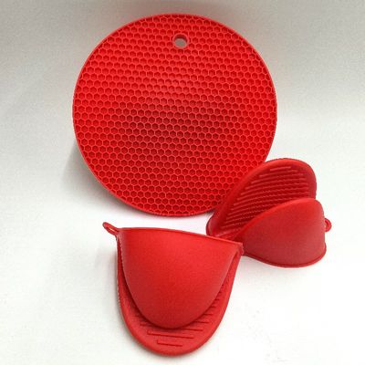 Silicone Oven Mitts: Heat-Resistant Kitchen Gloves for Cooking &amp; Baking 32g/45g/70g