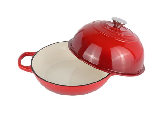COOKNEXA 6QT Enameled Cast Iron Dutch Oven – 10-inch , Perfect for Sourdough Baking, Stews, and Slow Cooking