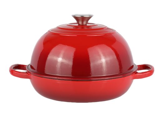 COOKNEXA 6QT Enameled Cast Iron Dutch Oven – 10-inch , Perfect for Sourdough Baking, Stews, and Slow Cooking