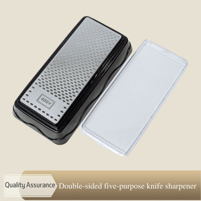 Folding Whetstone Diamond Knife Sharpener Double Sided Polish Camping Outdoor Tool